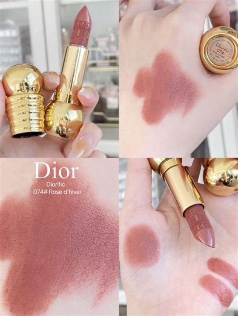 dior lipstick rose d'hiver|diorific rose d'hiver.